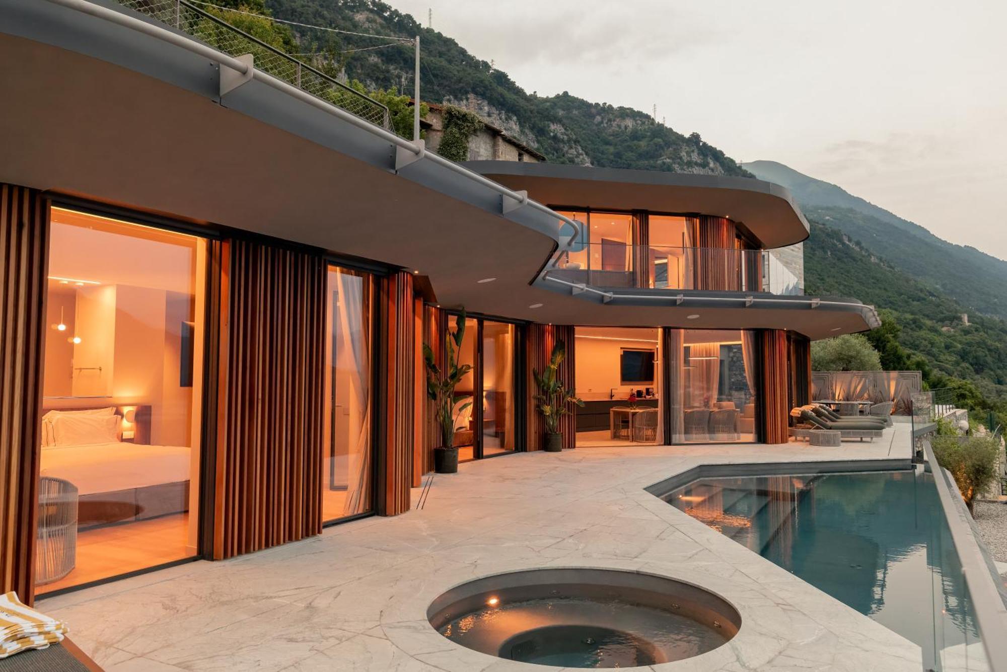 Villa Osee Lago Di Como Sala Comacina Buitenkant foto