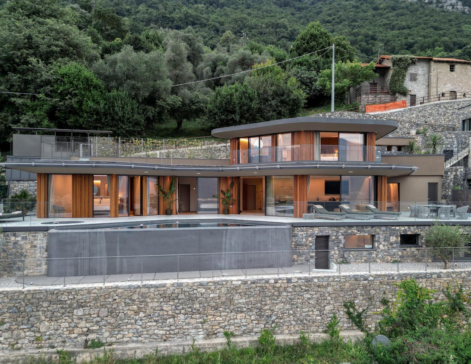 Villa Osee Lago Di Como Sala Comacina Buitenkant foto