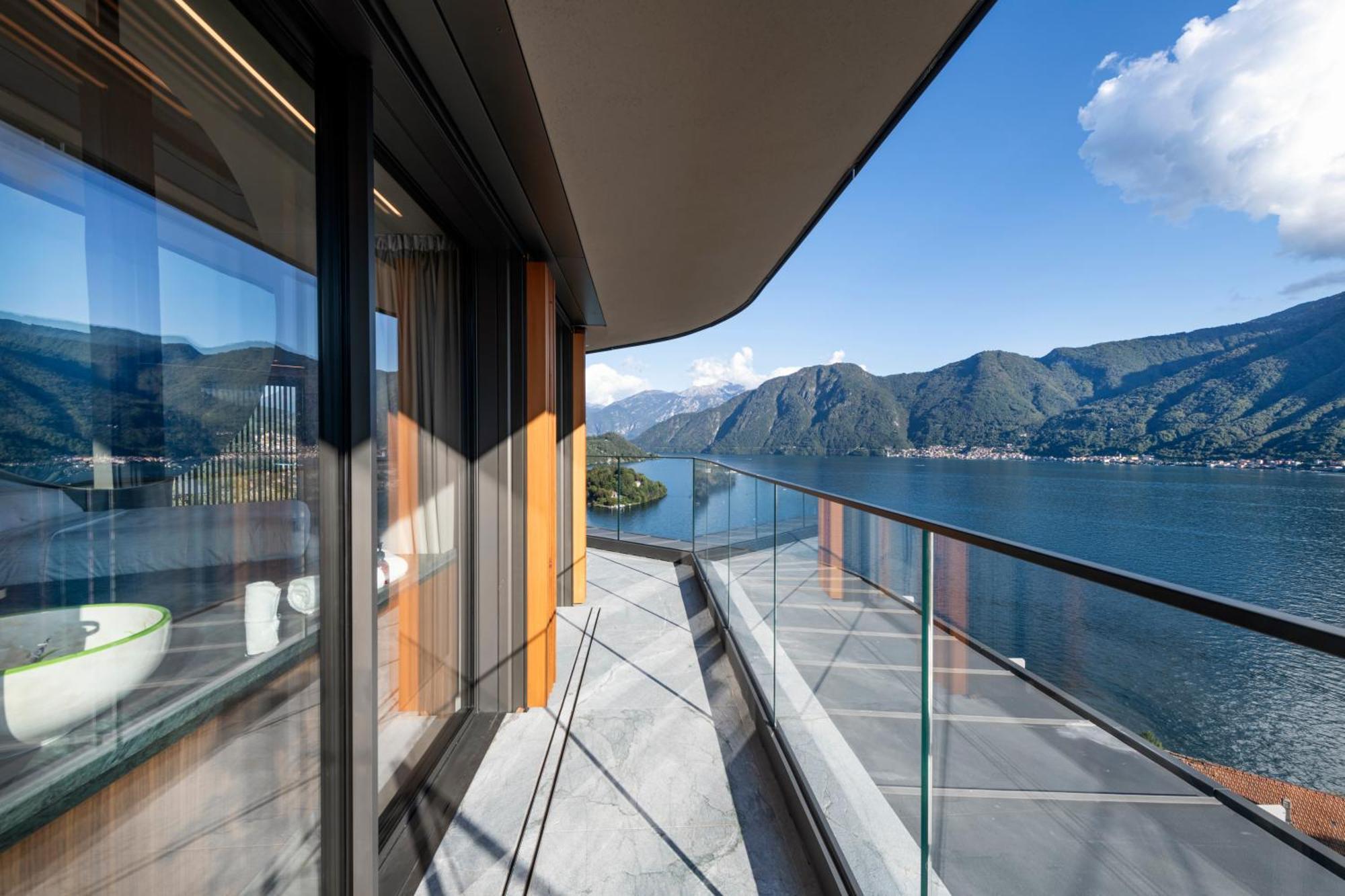 Villa Osee Lago Di Como Sala Comacina Buitenkant foto
