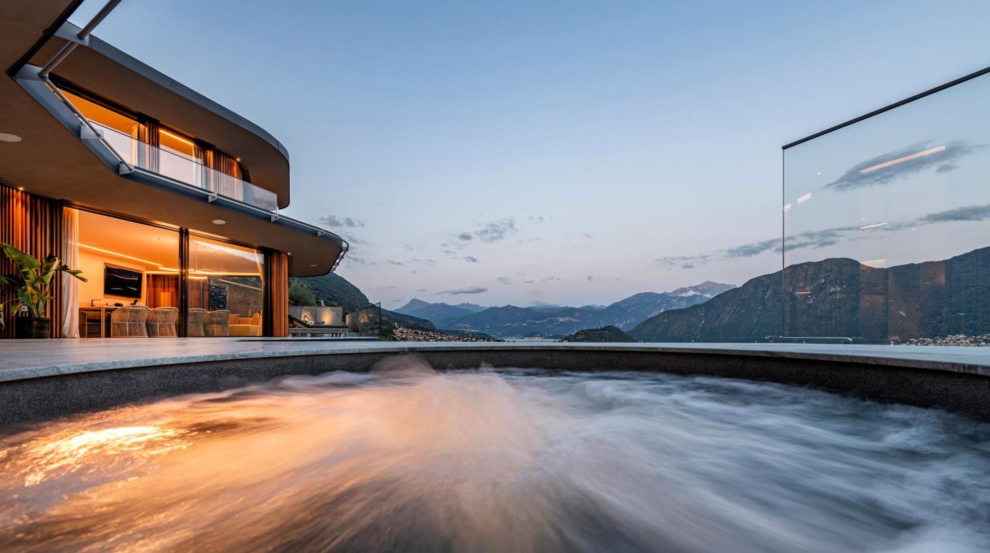 Villa Osee Lago Di Como Sala Comacina Buitenkant foto