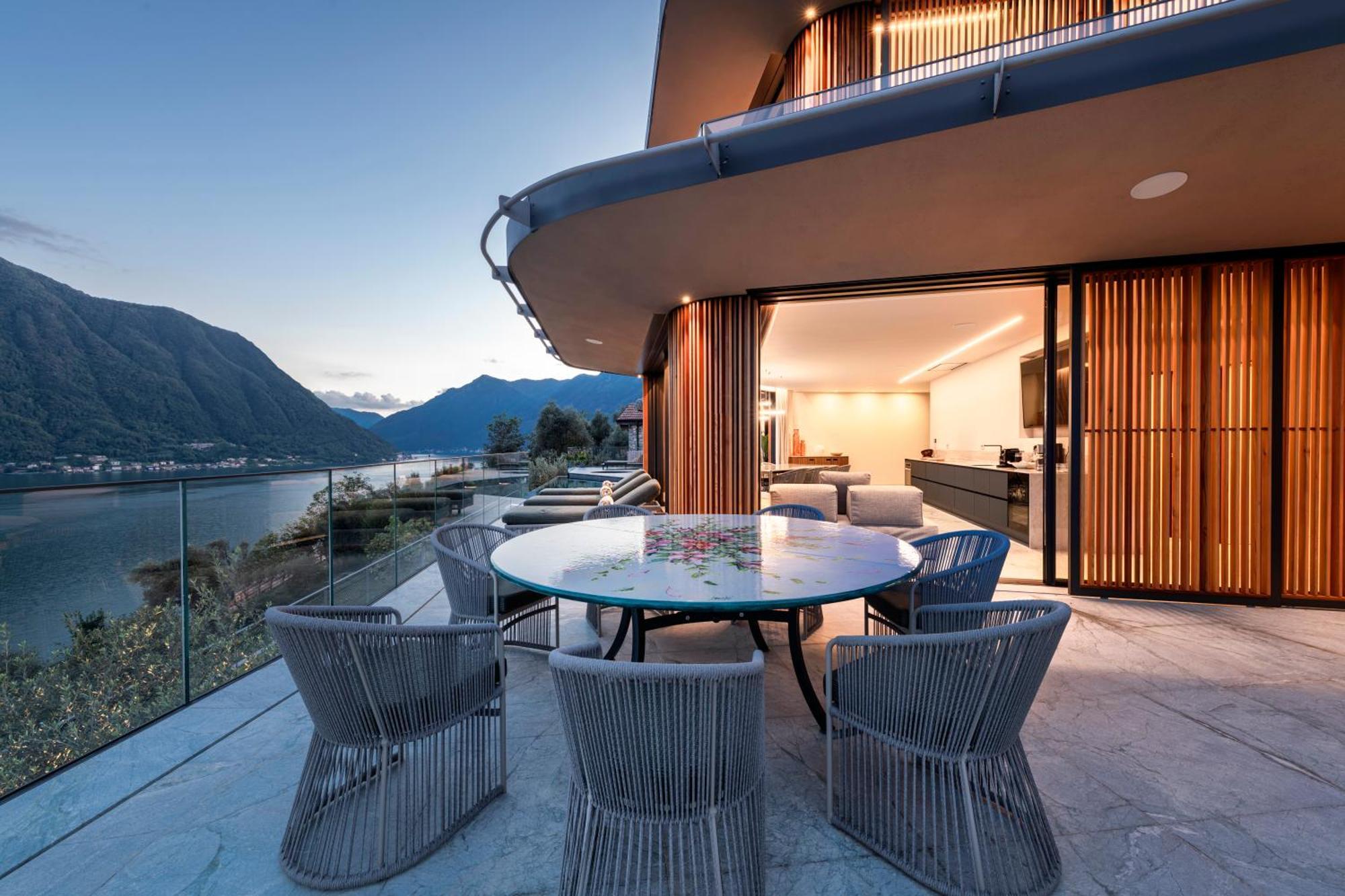 Villa Osee Lago Di Como Sala Comacina Buitenkant foto
