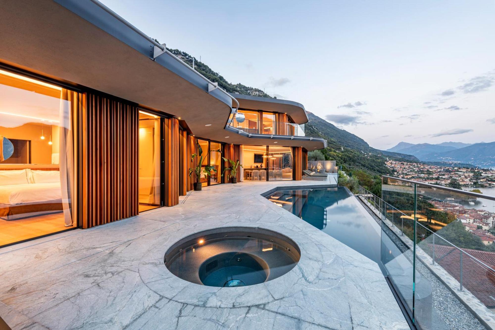 Villa Osee Lago Di Como Sala Comacina Buitenkant foto