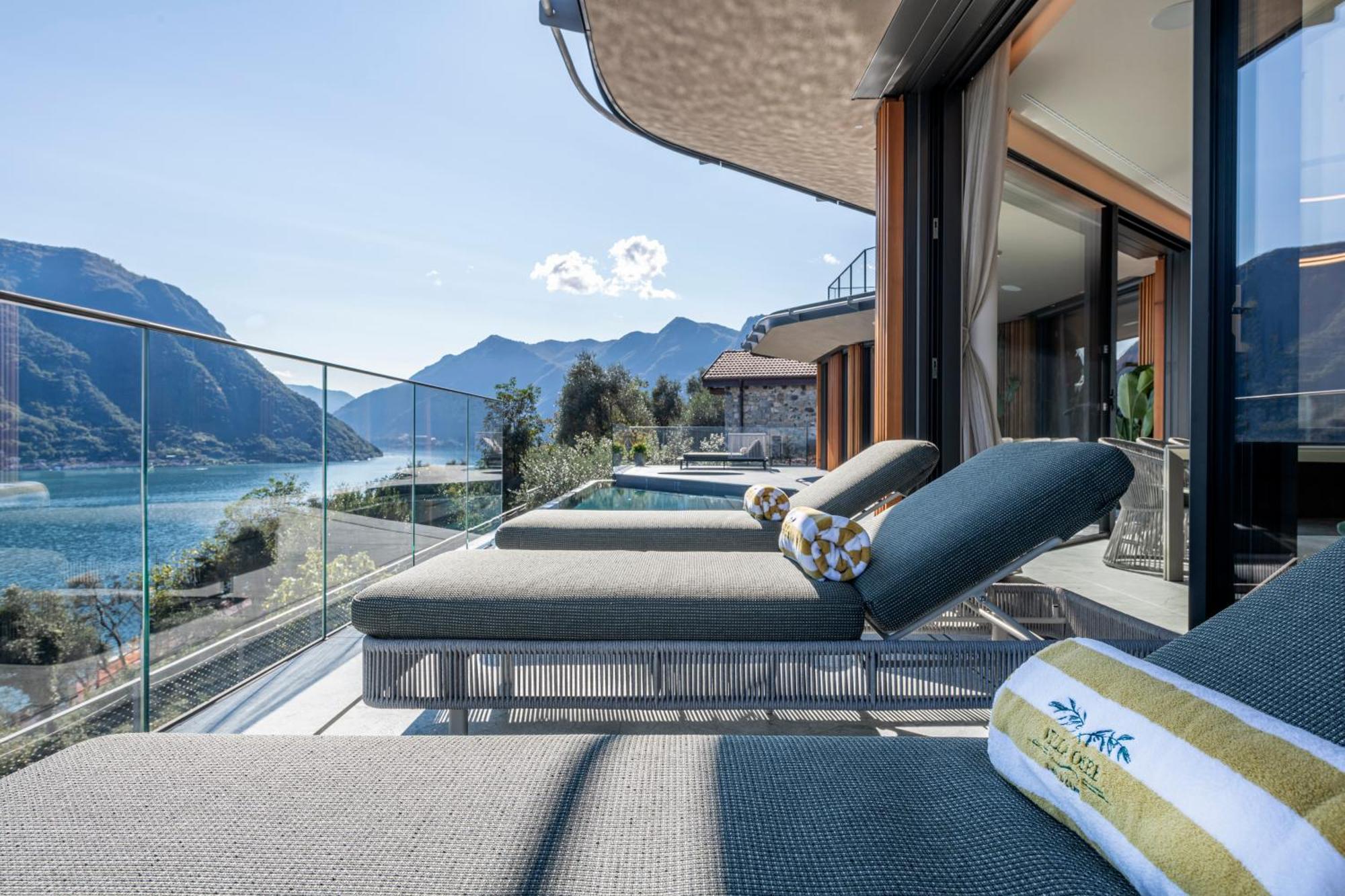 Villa Osee Lago Di Como Sala Comacina Buitenkant foto