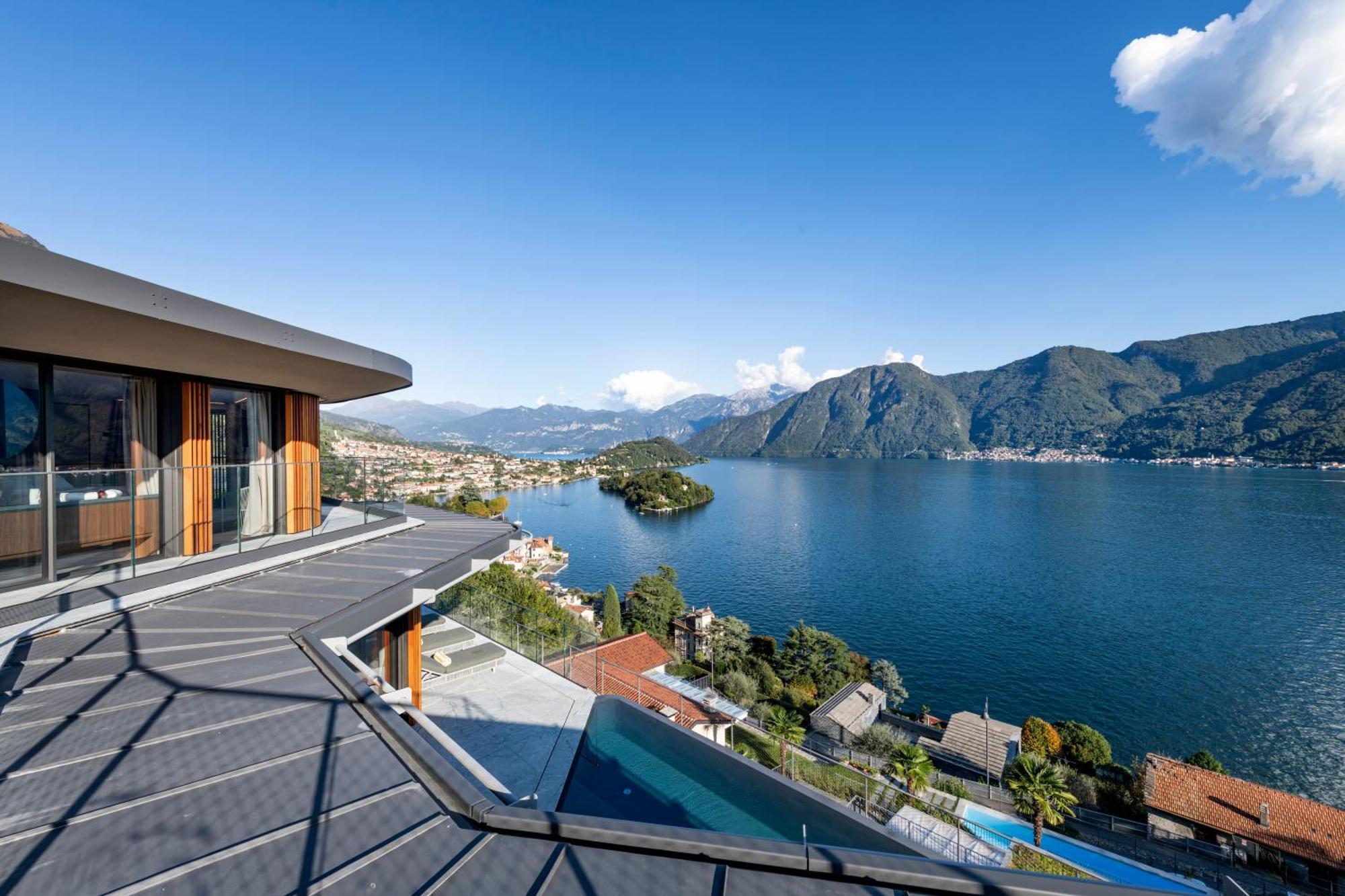 Villa Osee Lago Di Como Sala Comacina Buitenkant foto