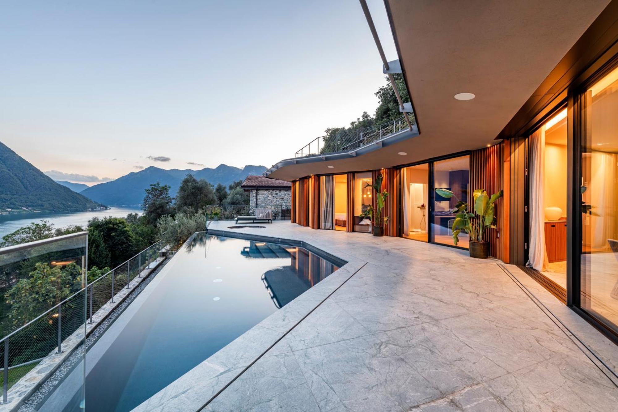 Villa Osee Lago Di Como Sala Comacina Buitenkant foto