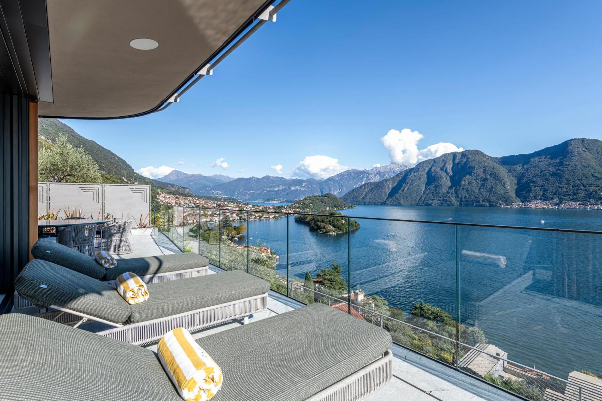 Villa Osee Lago Di Como Sala Comacina Buitenkant foto