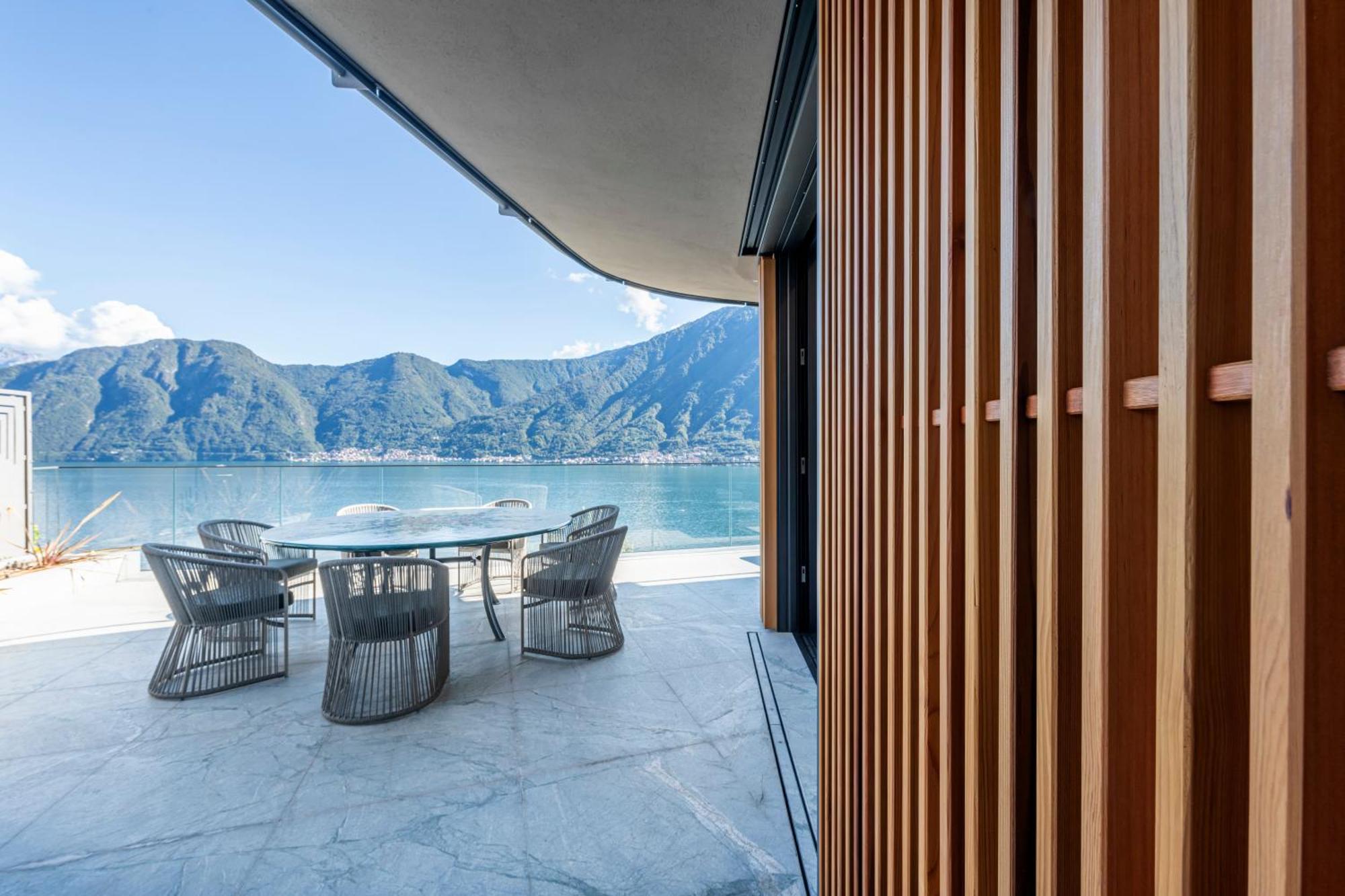 Villa Osee Lago Di Como Sala Comacina Buitenkant foto