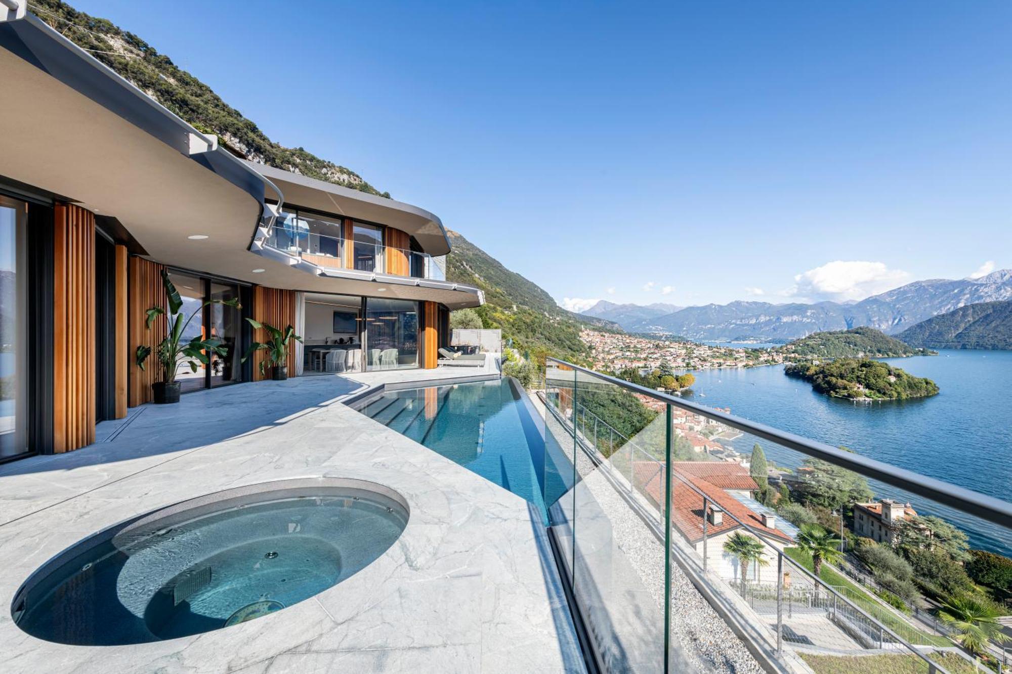 Villa Osee Lago Di Como Sala Comacina Buitenkant foto
