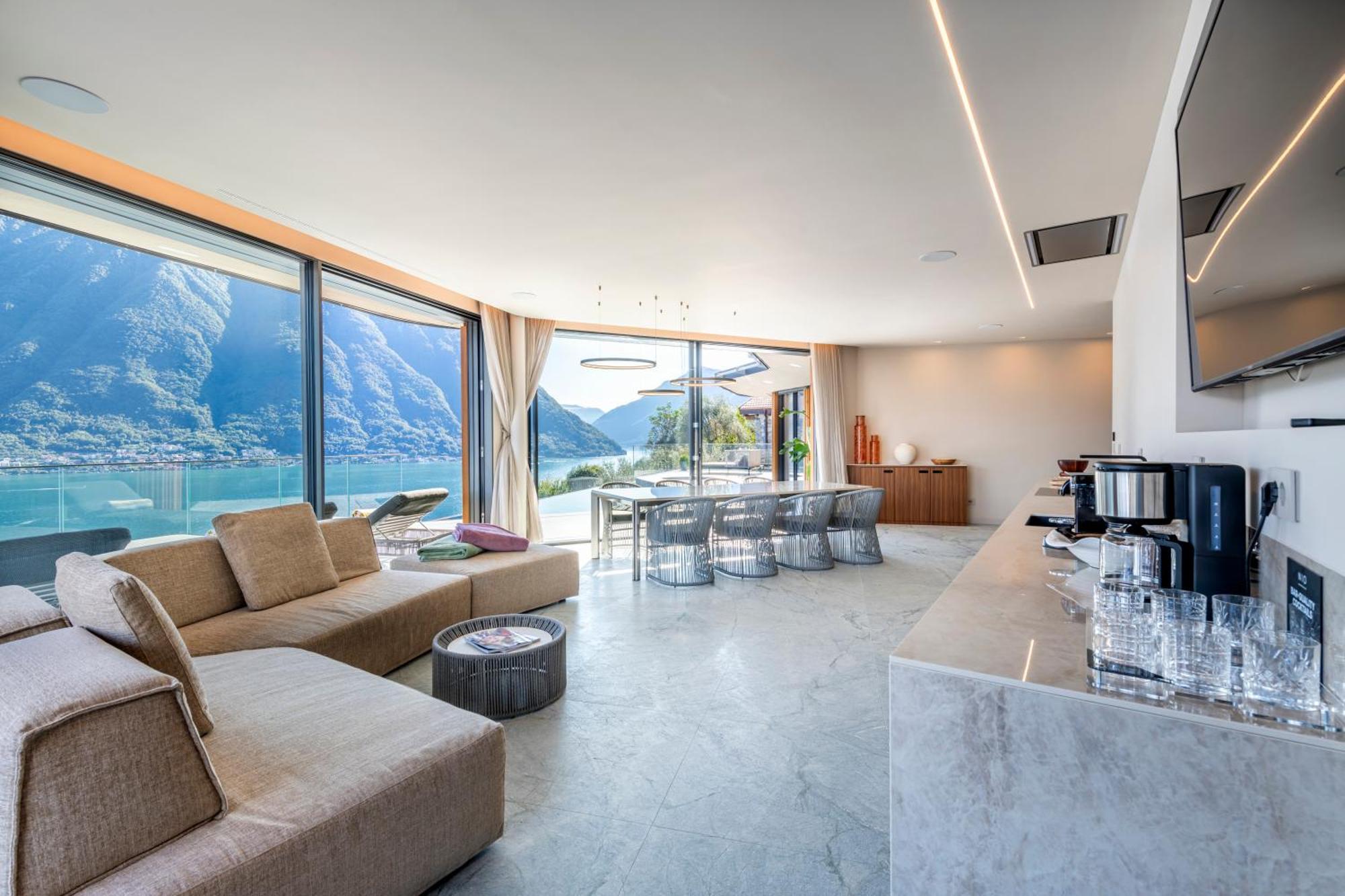 Villa Osee Lago Di Como Sala Comacina Buitenkant foto