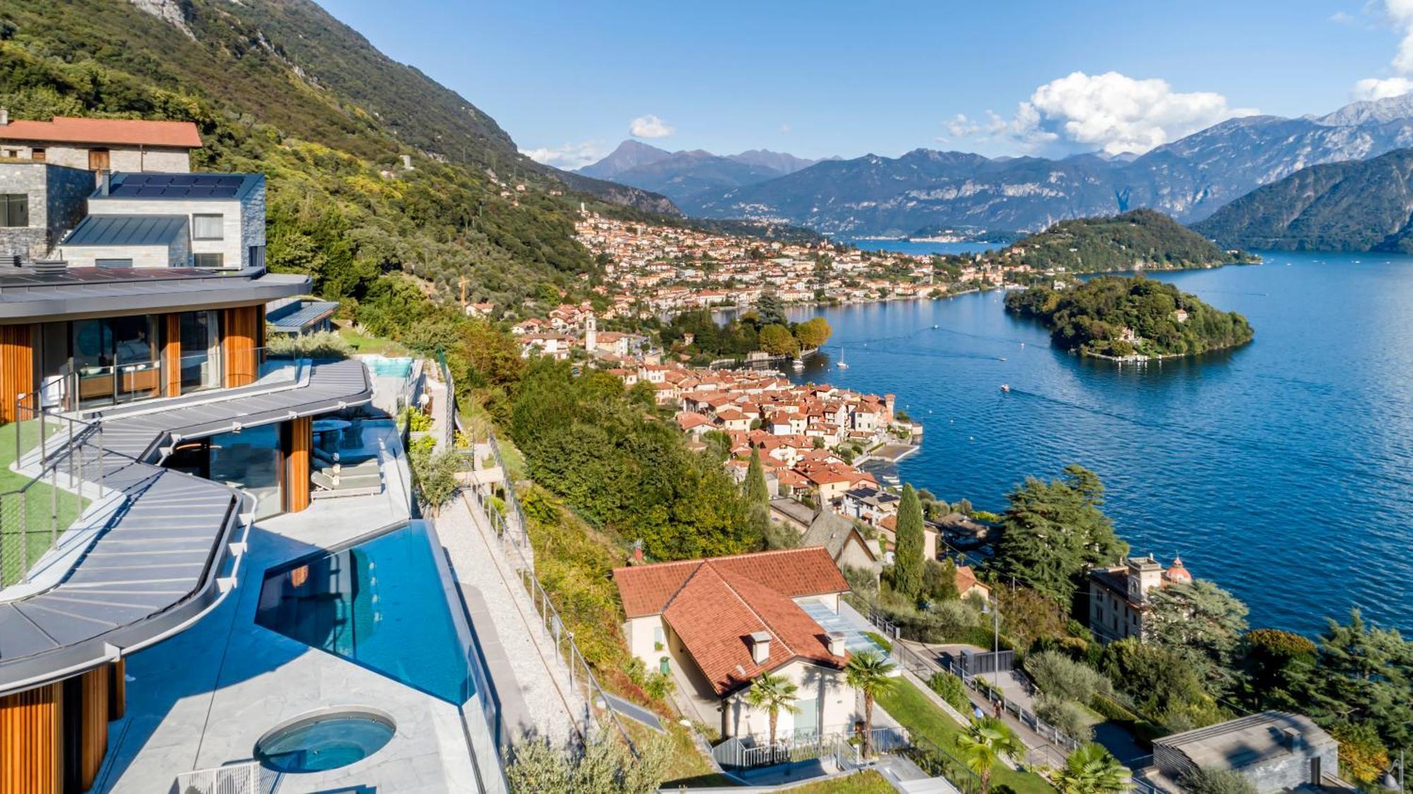 Villa Osee Lago Di Como Sala Comacina Buitenkant foto